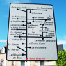Panneau indicateur franaise